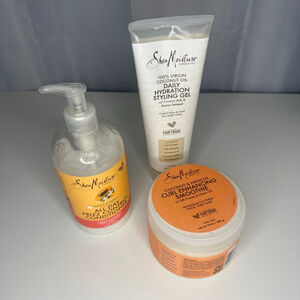 Lot of Shea Moisture Curl Care Hair Care (Gel, Conditioner, Curl Smoothie)
